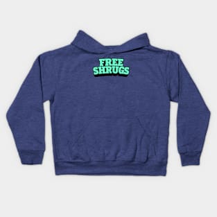 Free shrugs Kids Hoodie